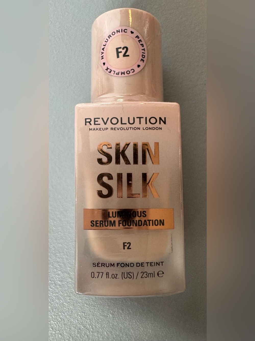 Revolution Skin Silk Luminous Serum Foundation F2 - Pale Beige